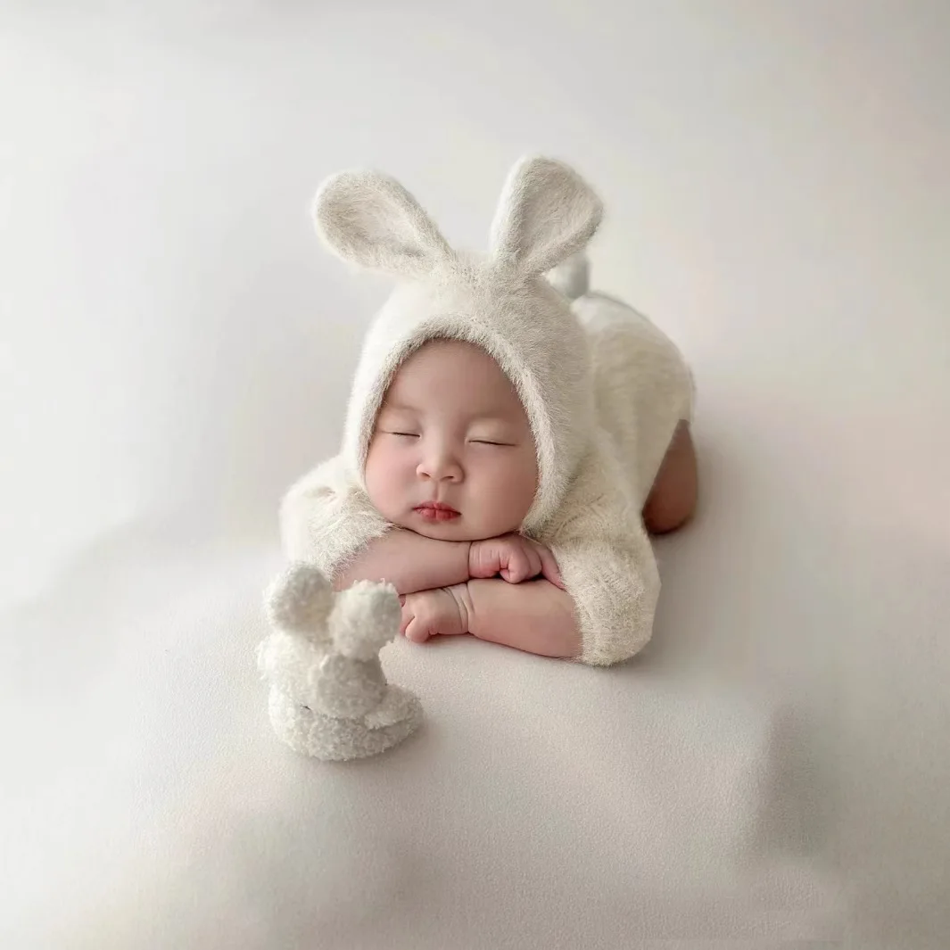 Baby Clothing Store - Newborn Photography Props Knitted Outfit Rabbit