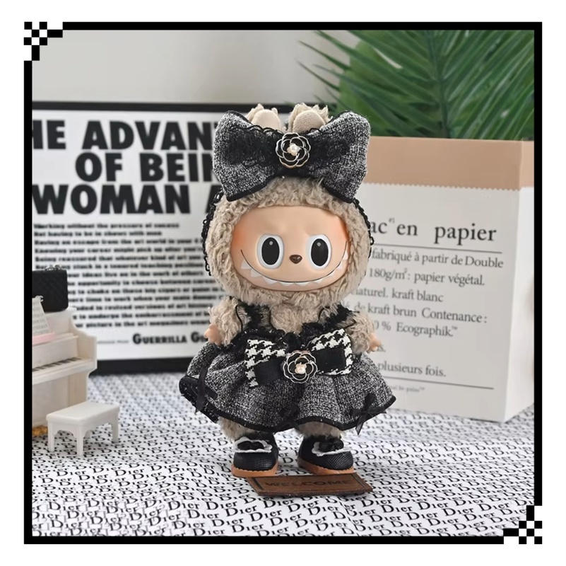 Baby Clothing Kit - Only Doll Clothes 17cm Labubu Baby
