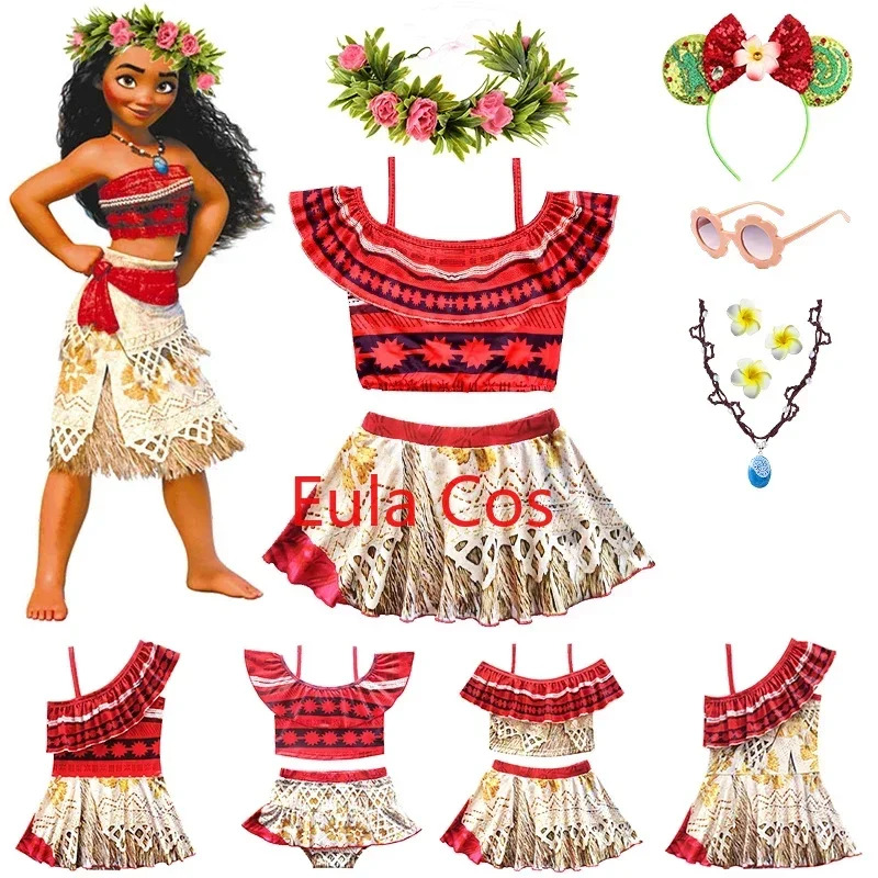 Baby Clothing - Summer Fairy Princess Moana Swimwear Girl