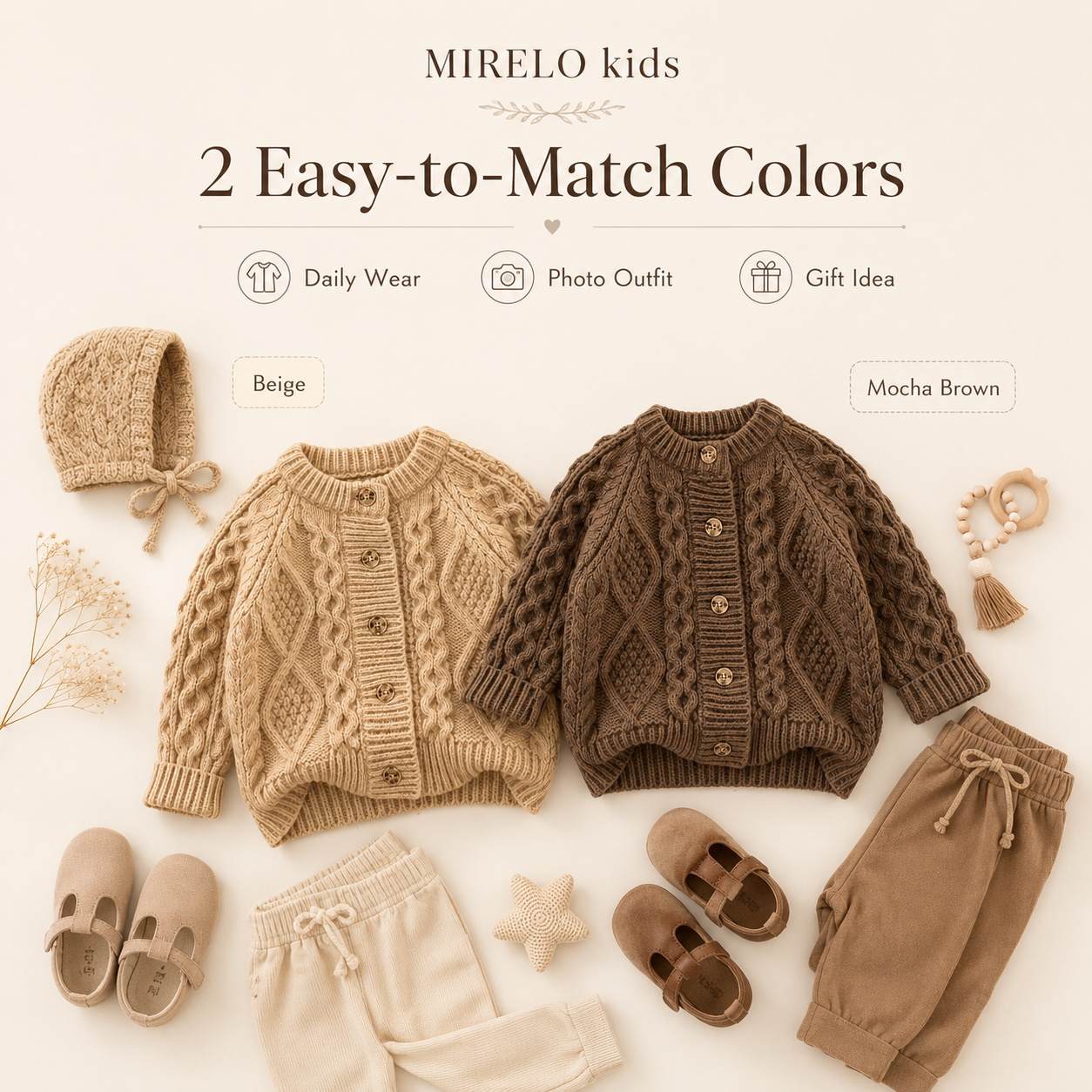 Autumn Sweater Children's Clot - Knit Cardigan Infant recensione e prezzo