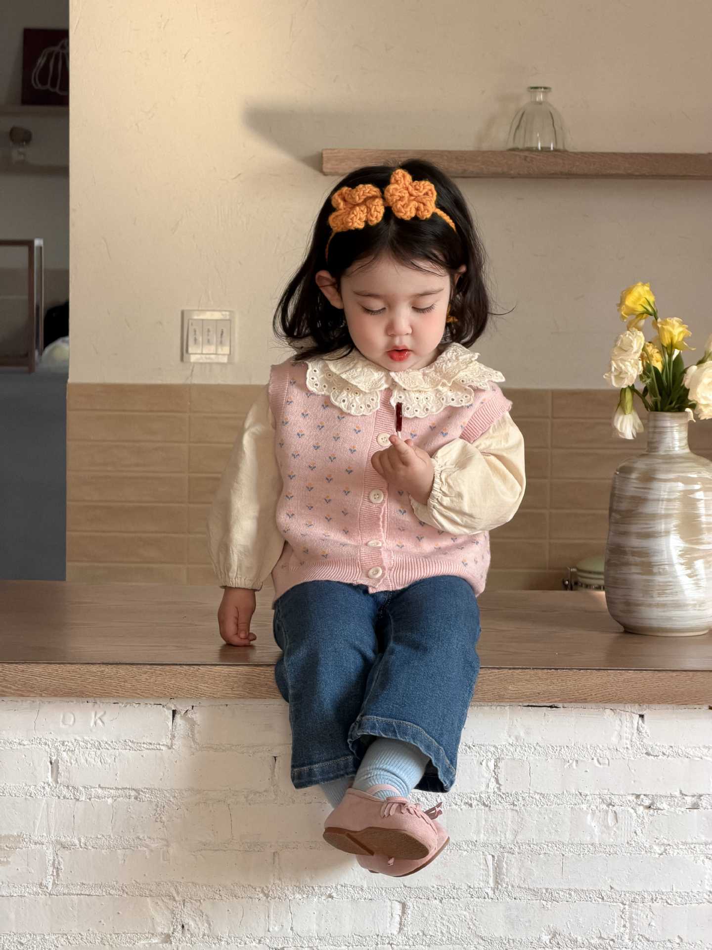 2026 Spring New Baby Sleeveles - Knit Cardigan Infant recensione e prezzo