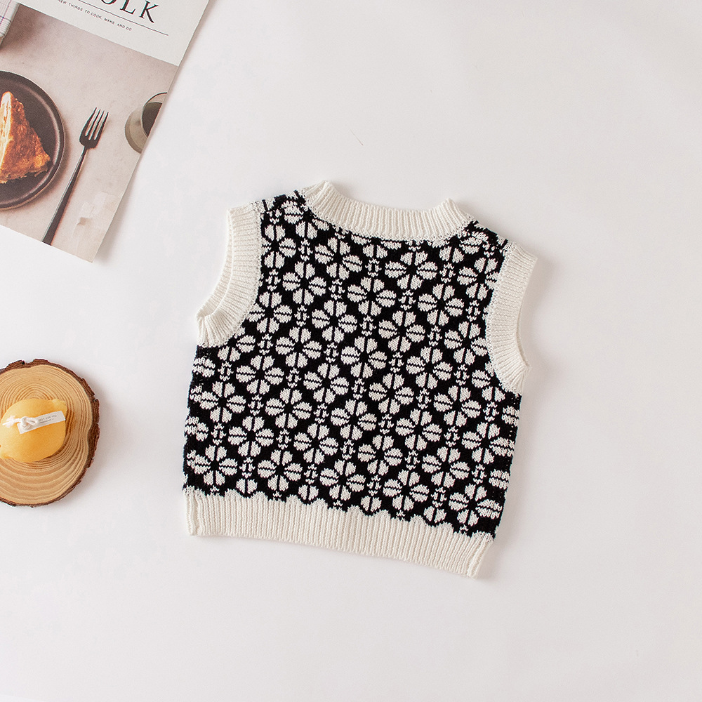 2025 Spring and Autumn New Gir - Knit Cardigan Infant recensione e prezzo