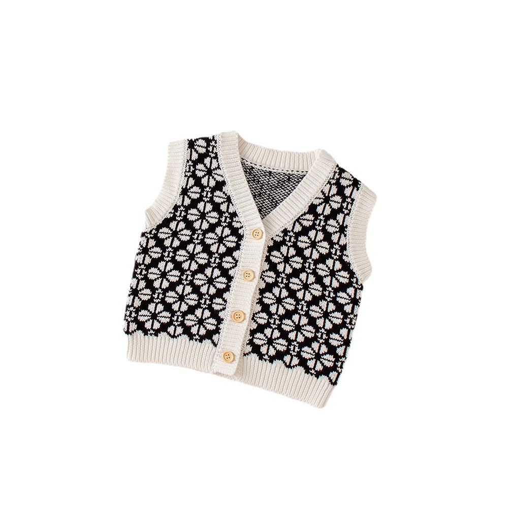 2025 Spring and Autumn New Gir - Knit Cardigan Infant recensione e prezzo