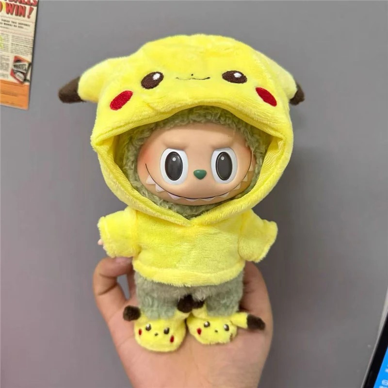 15 17cm For Labubu Doll Cartoo - Baby Clothing Kit recensione e prezzo