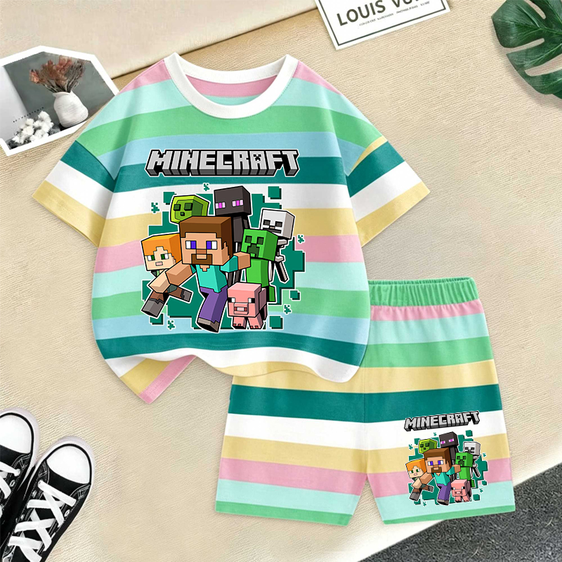 Minecrafted Girl boy Summer T  - Baby Clothing Gift Set recensione e prezzo