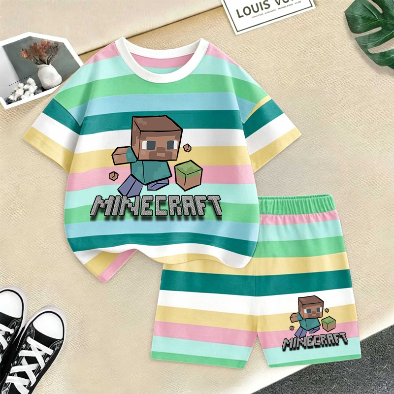 Minecrafted Girl boy Summer T  - Baby Clothing Gift Set recensione e prezzo