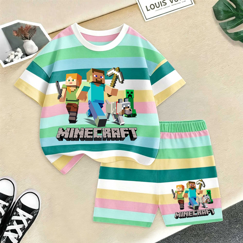 Minecrafted Girl boy Summer T  - Baby Clothing Gift Set recensione e prezzo