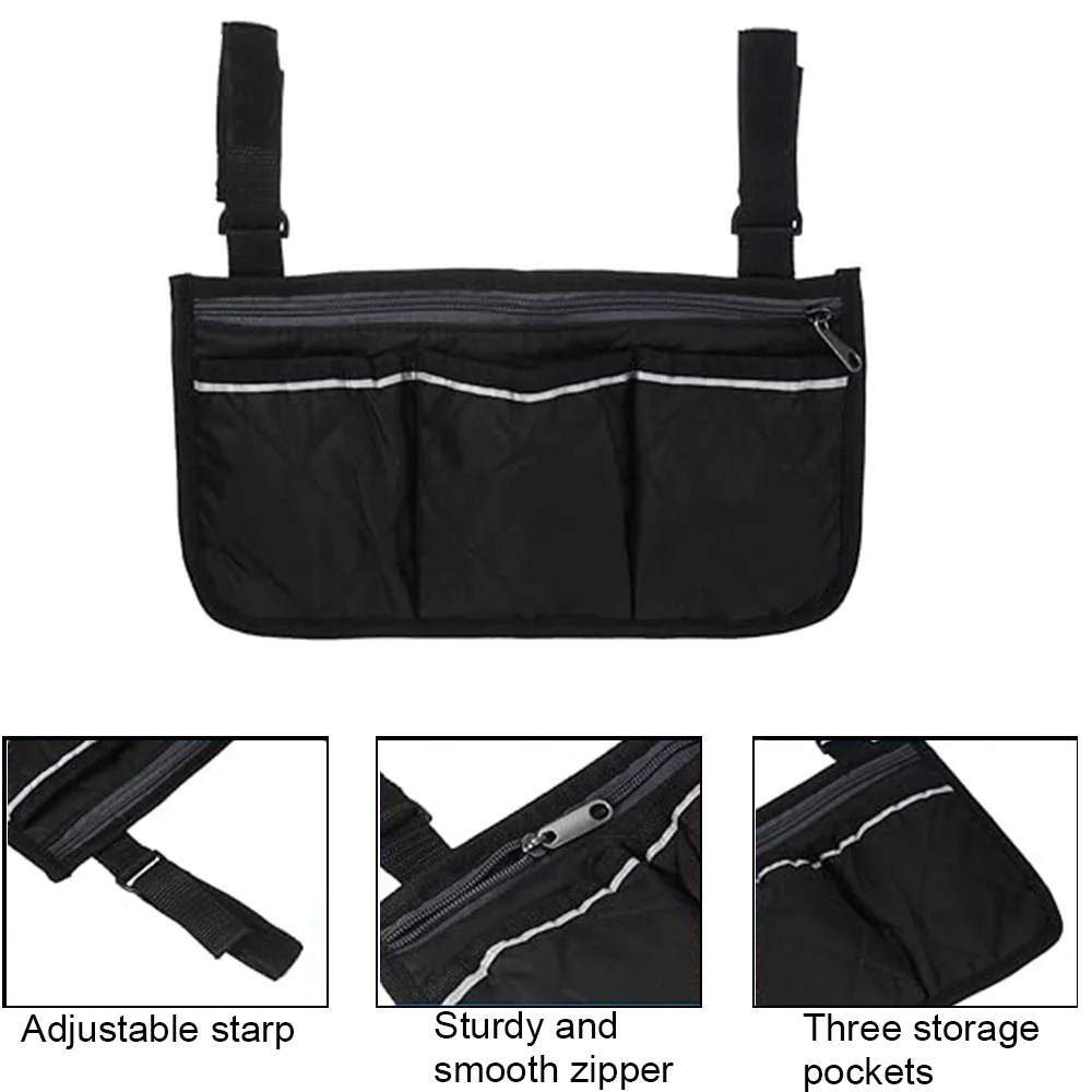 Wheelchair Side Armrest Bag Wi - Baby Clothing Types recensione e prezzo