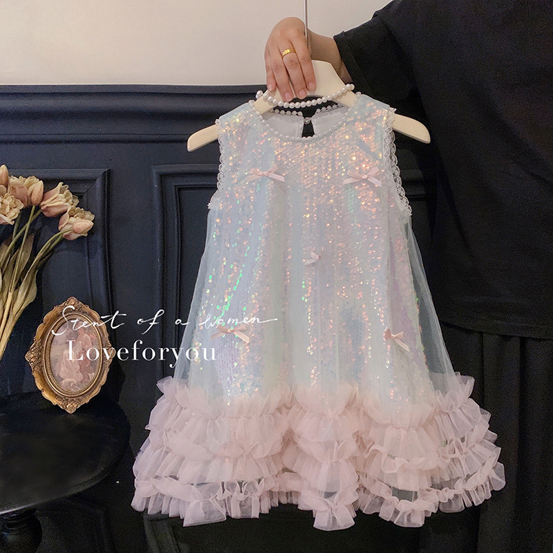 Girls Dress Summer New Childre - Baby Clothing High End recensione e prezzo