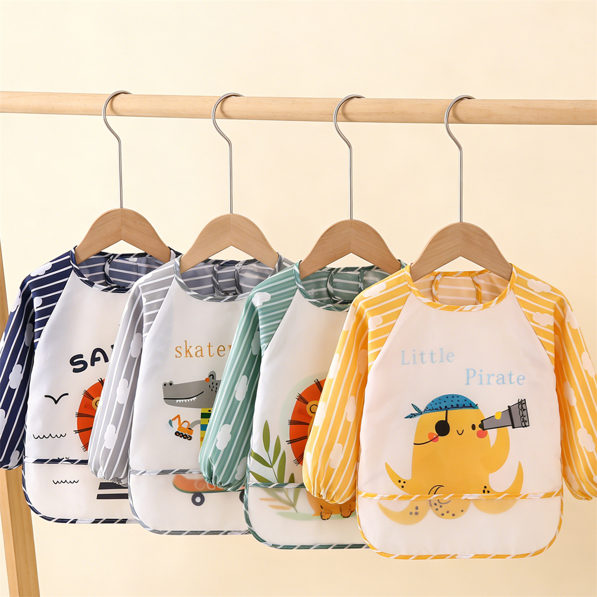 2pcs Waterproof Full Sleeve Ba - Baby Clothing Kit recensione e prezzo