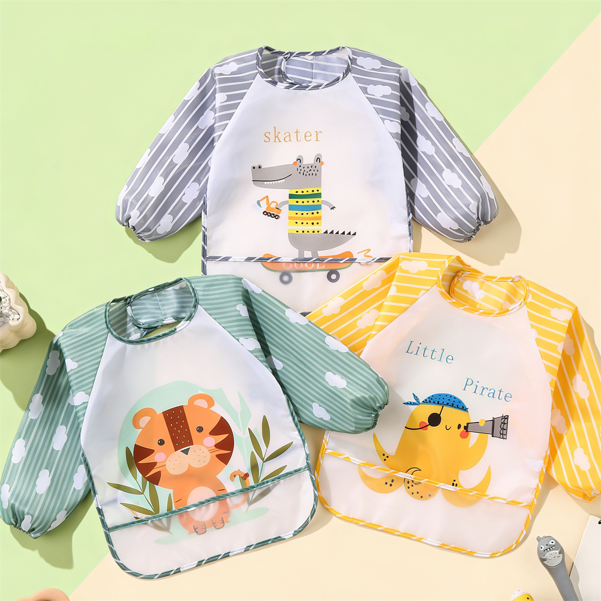 2pcs Waterproof Full Sleeve Ba - Baby Clothing Kit recensione e prezzo