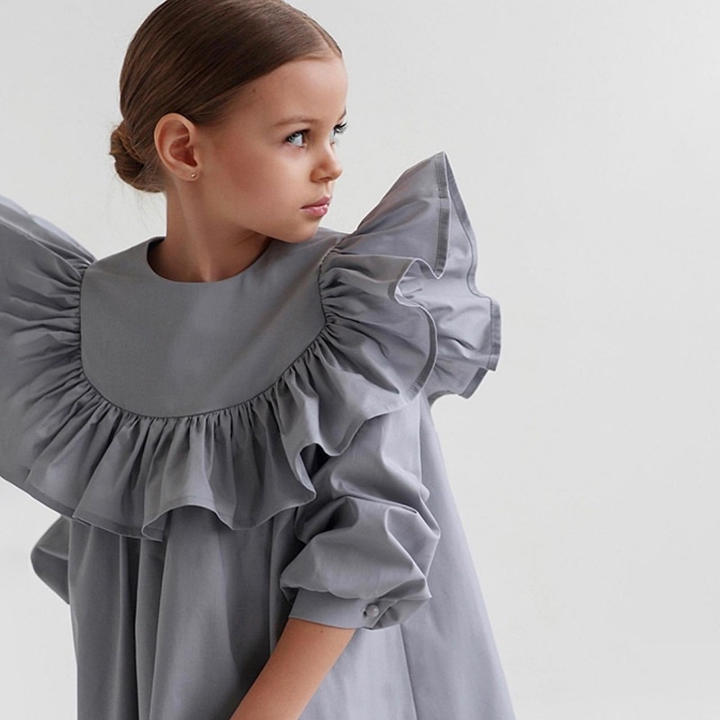 Baby Girl Cotton Princess Ruff - Baby Clothing On Sale recensione e prezzo