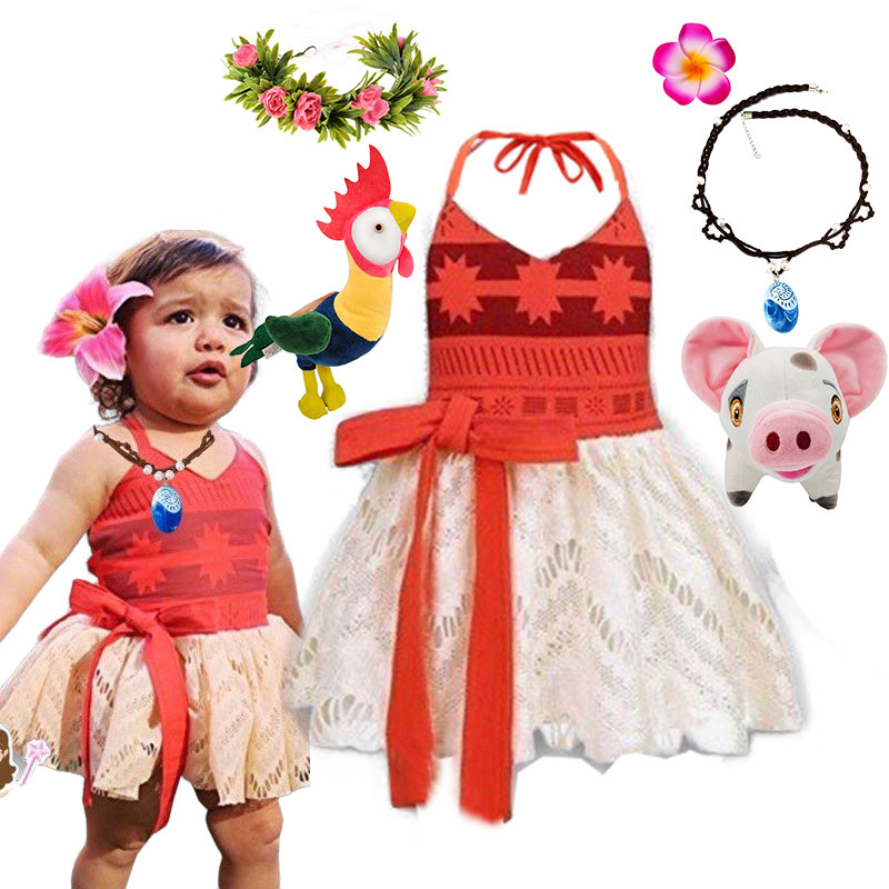 2026 Baby Girls Moana Halter D - Baby Clothing Hawaii recensione e prezzo