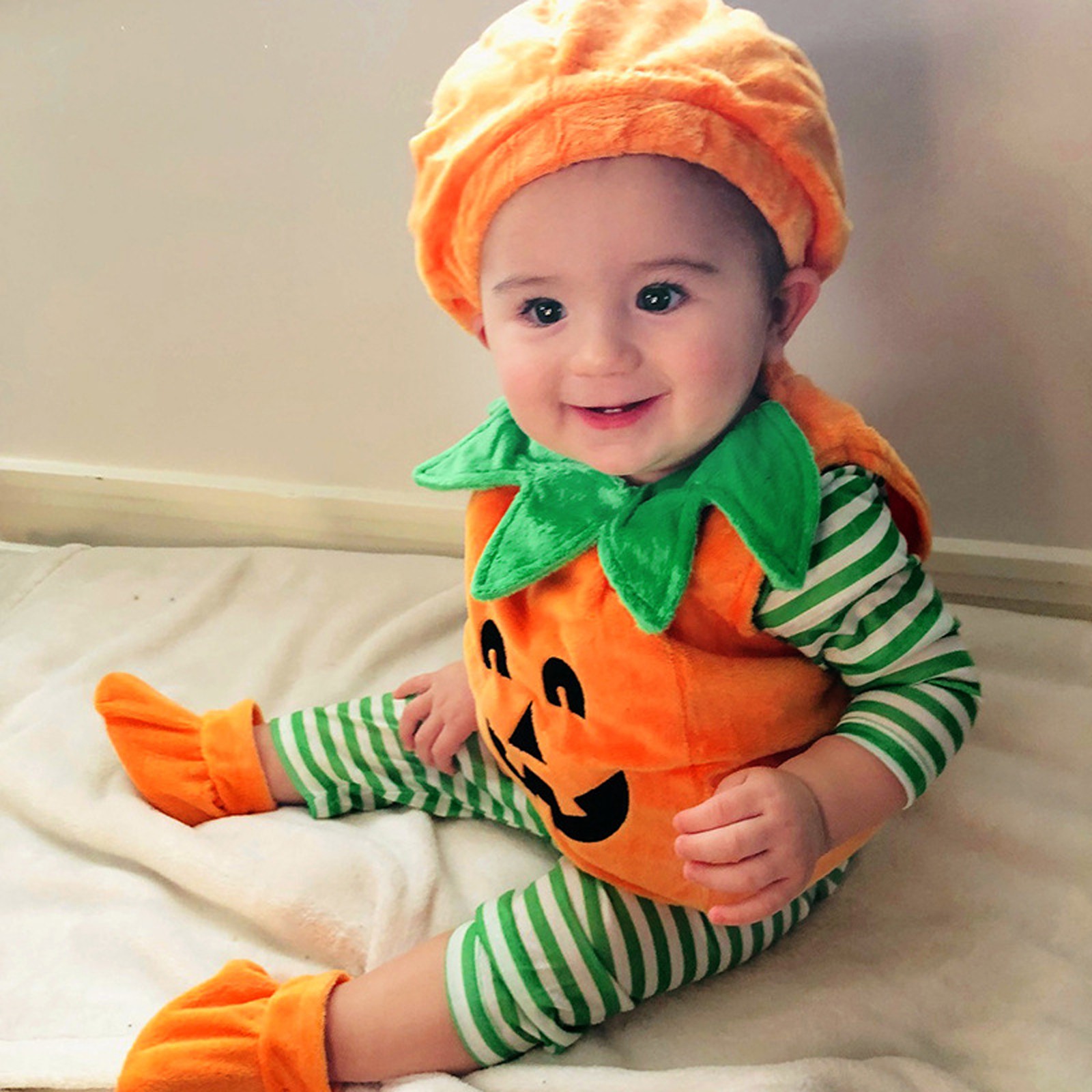 Halloween Pumpkin Costume Kids - Baby Clothing Gift Set recensione e prezzo