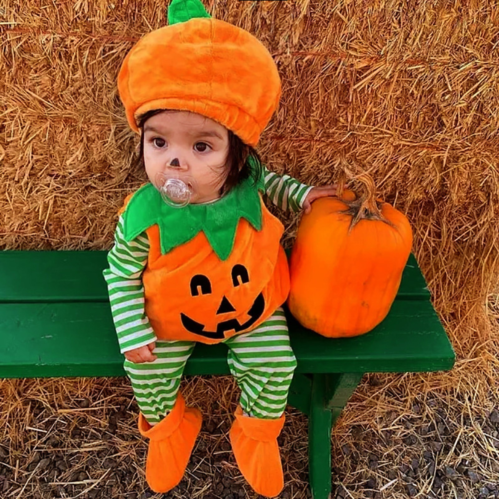 Halloween Pumpkin Costume Kids - Baby Clothing Gift Set recensione e prezzo