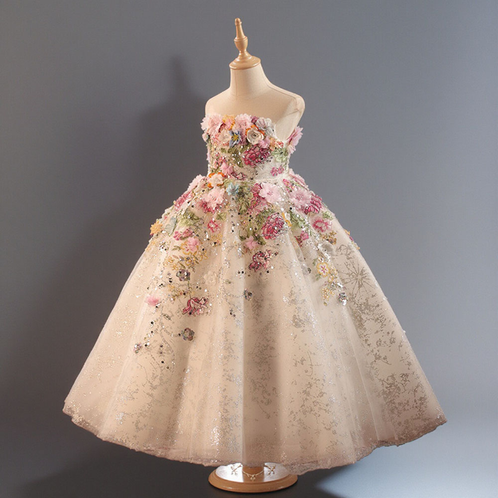 Baby Girls Floral Sequined Puf - Baby Clothing High End recensione e prezzo