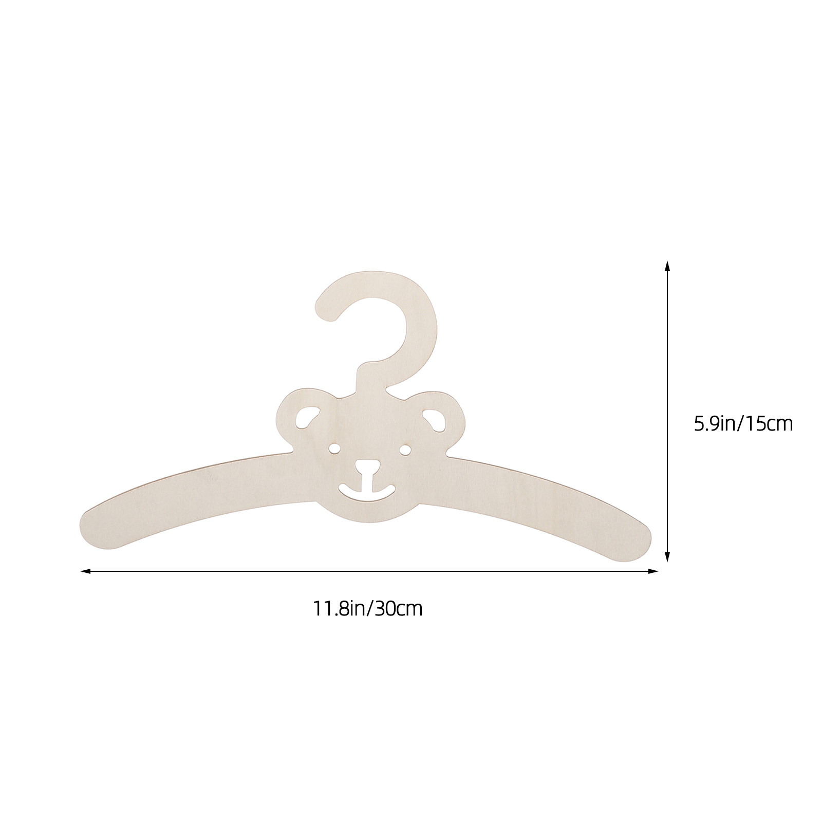 5pcs Wooden Kids Hangers Infan - Baby Clothing recensione e prezzo