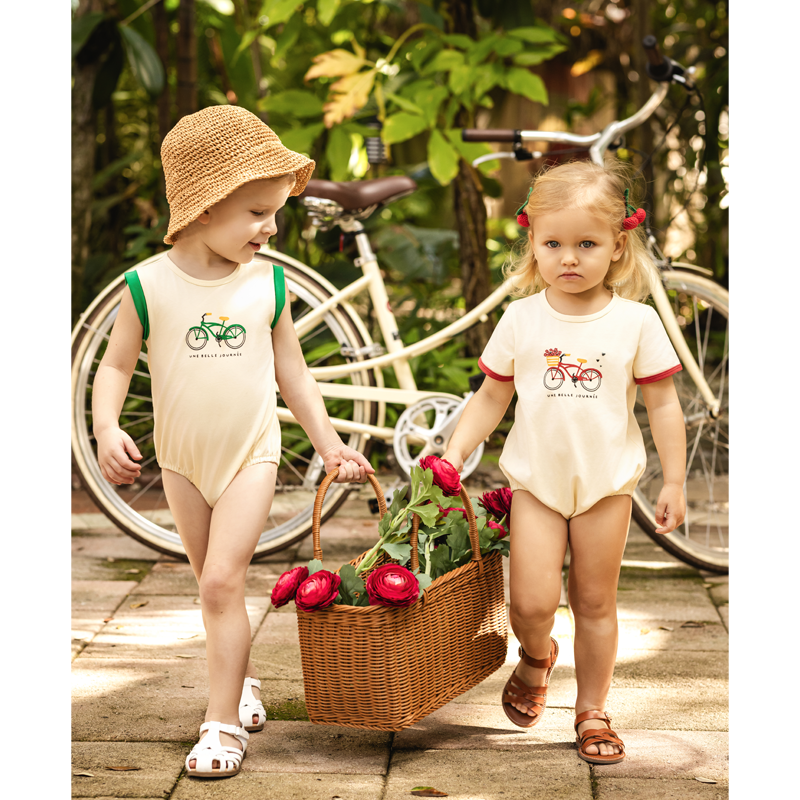Ali Plus SS26 Printed Bike col - Baby Clothing For Sale recensione e prezzo