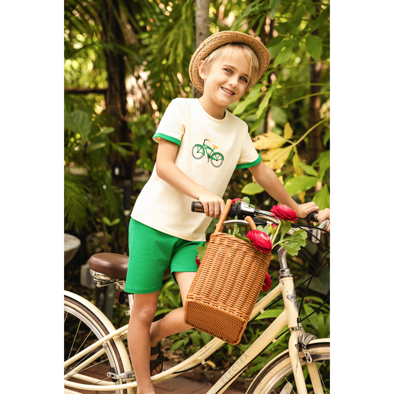 Ali Plus SS26 Printed Bike col - Baby Clothing For Sale recensione e prezzo
