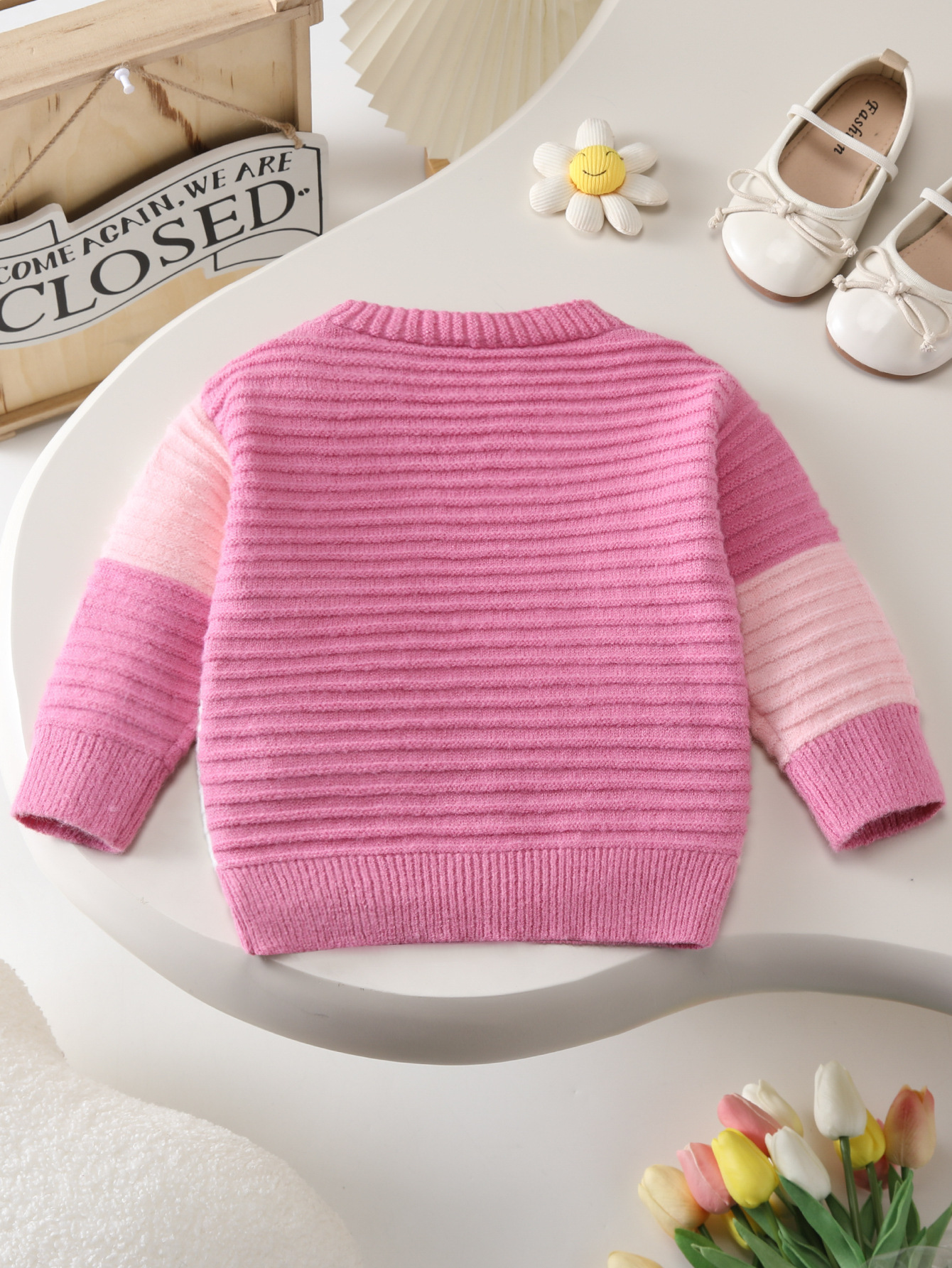 Baby Girl Cotton Knitted Cardi - Knit Cardigan Infant recensione e prezzo