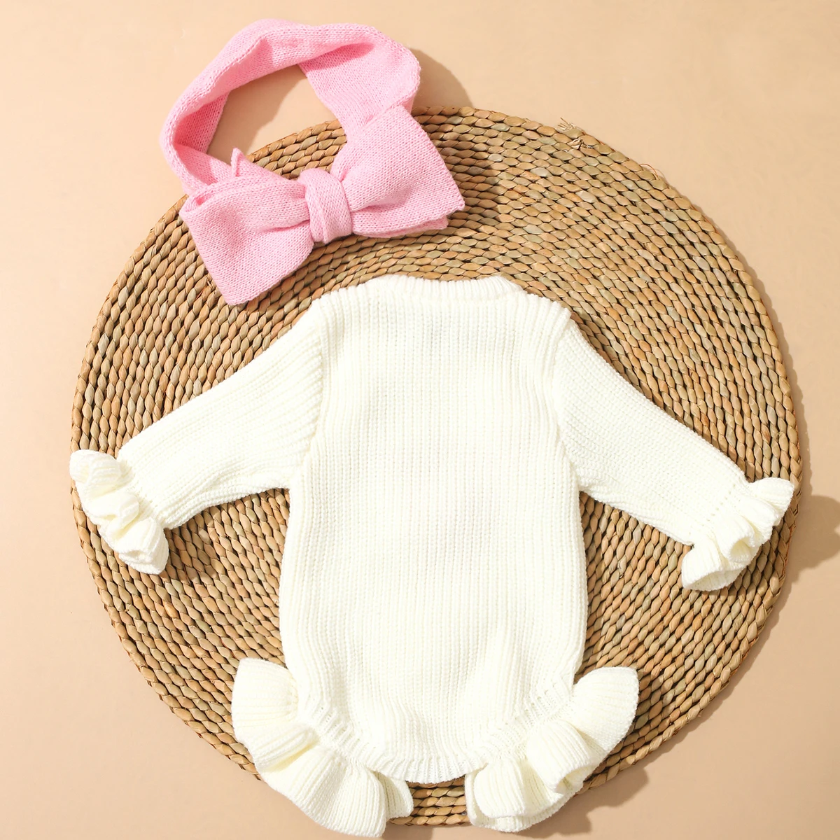 2Pcs Knitted Embroidery Newbor - Baby Clothing Store recensione e prezzo