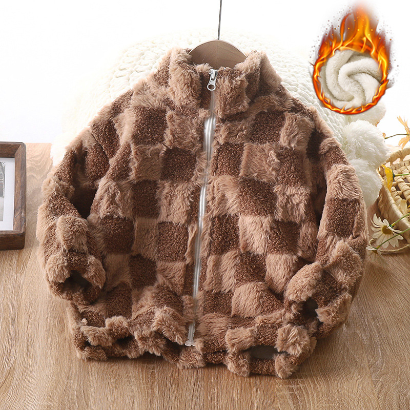 1pcs Kid Winter Thick Coats Ch - Knit Cardigan Infant recensione e prezzo