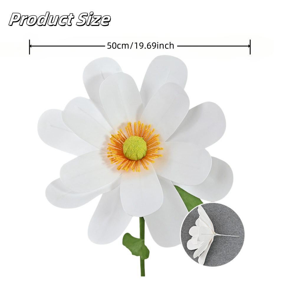 50 Cm Artificial Giant White F - Baby Clothing Store recensione e prezzo
