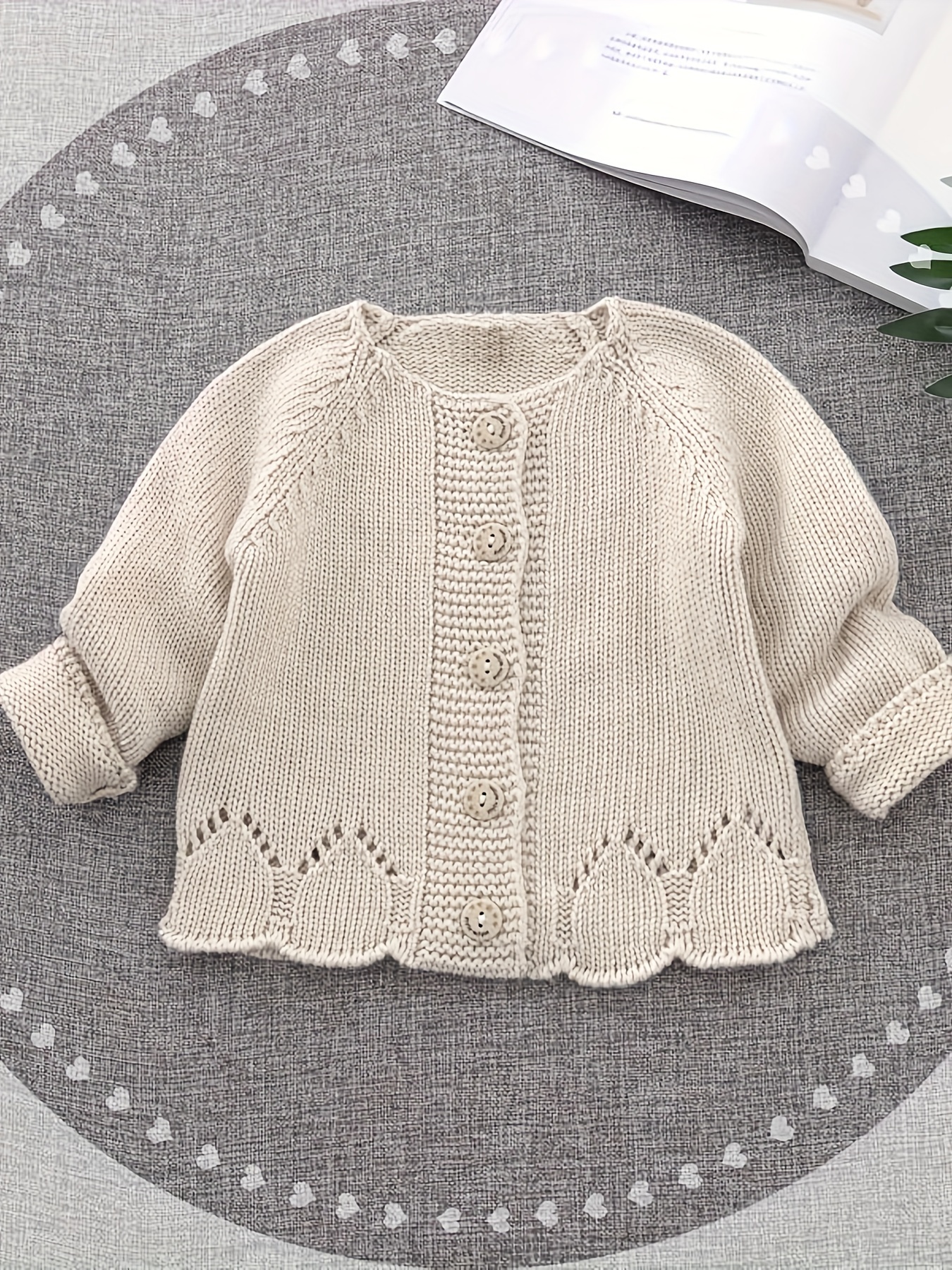 Baby Knitwear Cardigan, Girl's - Knit Cardigan Infant recensione e prezzo