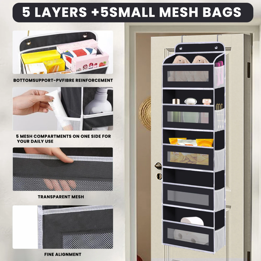 Over The Door Storage Organise - Baby Clothing Types recensione e prezzo