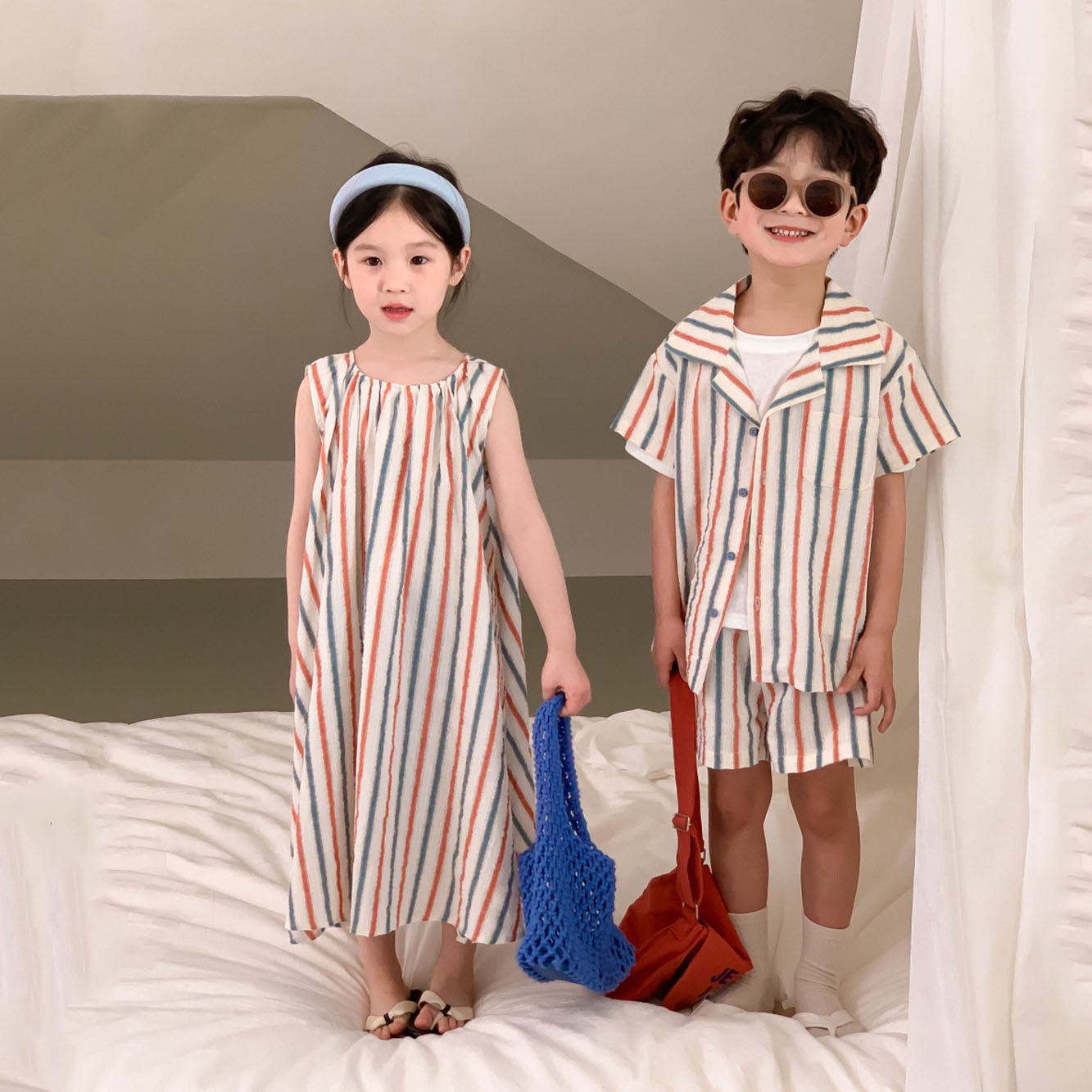 Children Boys Striped Thin Car - Knit Cardigan Infant recensione e prezzo