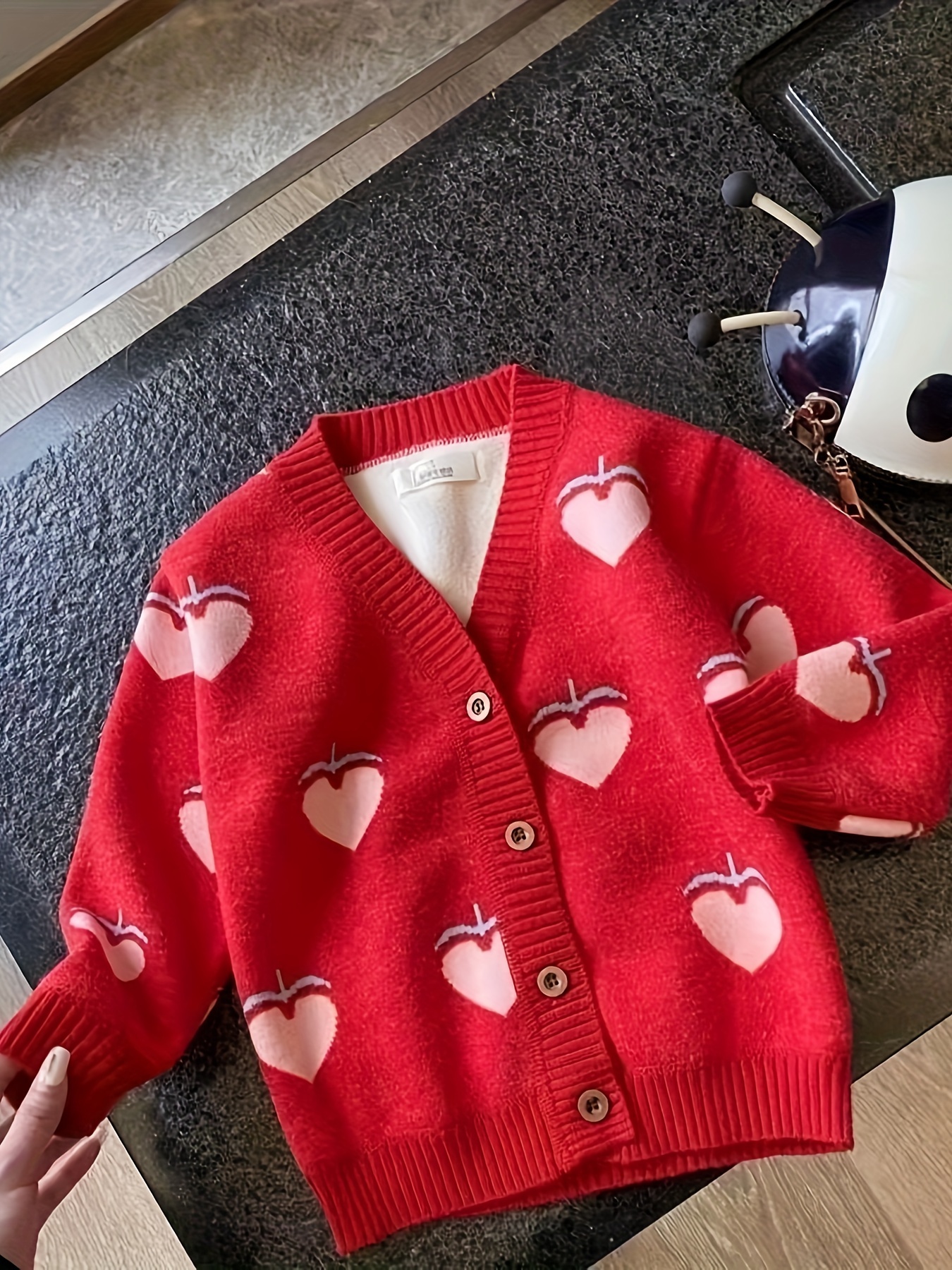 Girls' Knitted Cardigan Spring - Knit Cardigan Infant recensione e prezzo