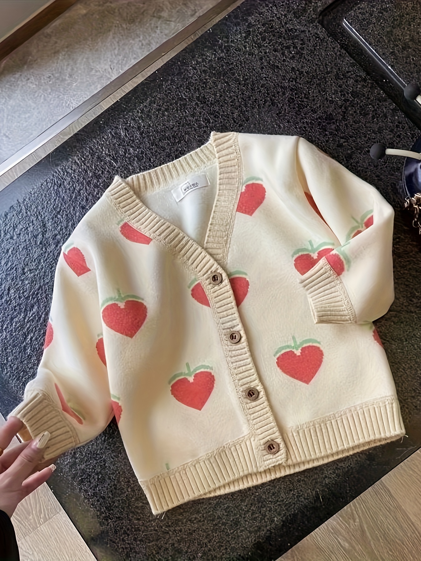 Girls' Knitted Cardigan Spring - Knit Cardigan Infant recensione e prezzo