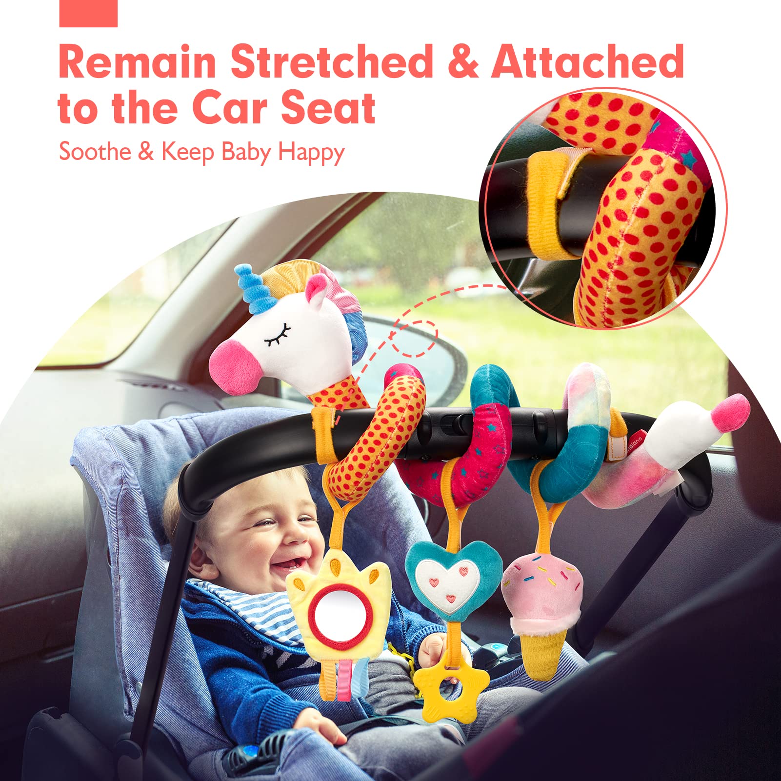 Car Seat Toys for Babies Rattl - Baby Clothing Gift Set recensione e prezzo