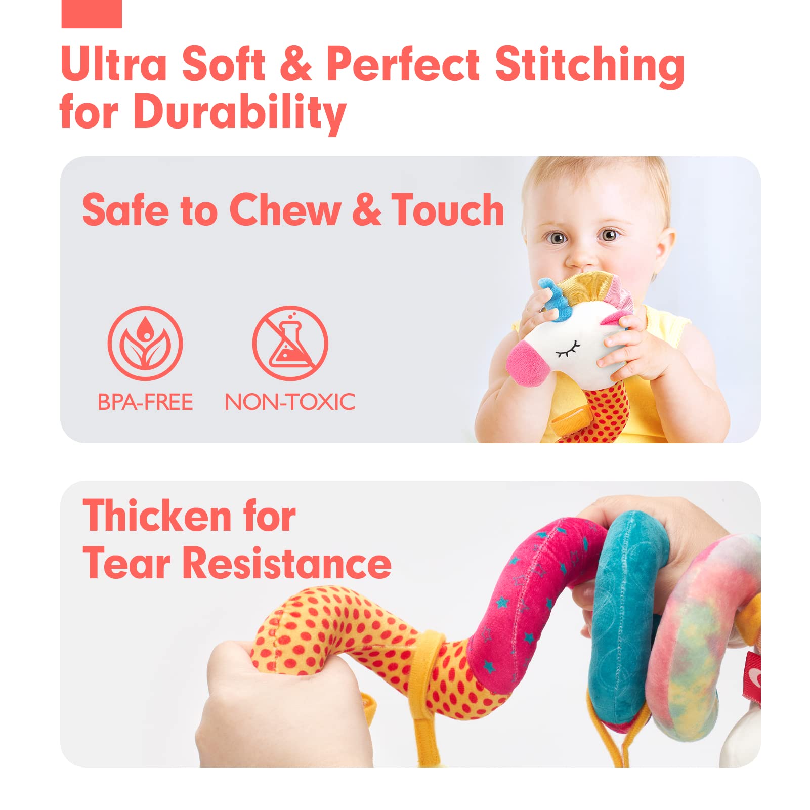 Car Seat Toys for Babies Rattl - Baby Clothing Gift Set recensione e prezzo
