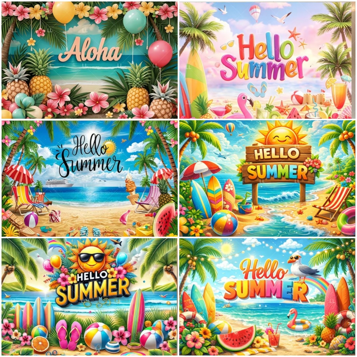 Summer Hawaii Beach Party Deco - Baby Clothing Hawaii recensione e prezzo