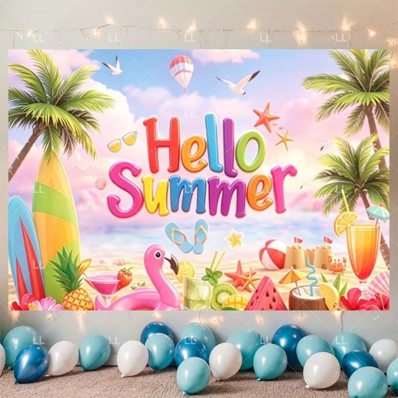 Summer Hawaii Beach Party Deco - Baby Clothing Hawaii recensione e prezzo