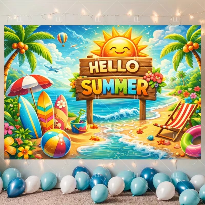 Summer Hawaii Beach Party Deco - Baby Clothing Hawaii recensione e prezzo