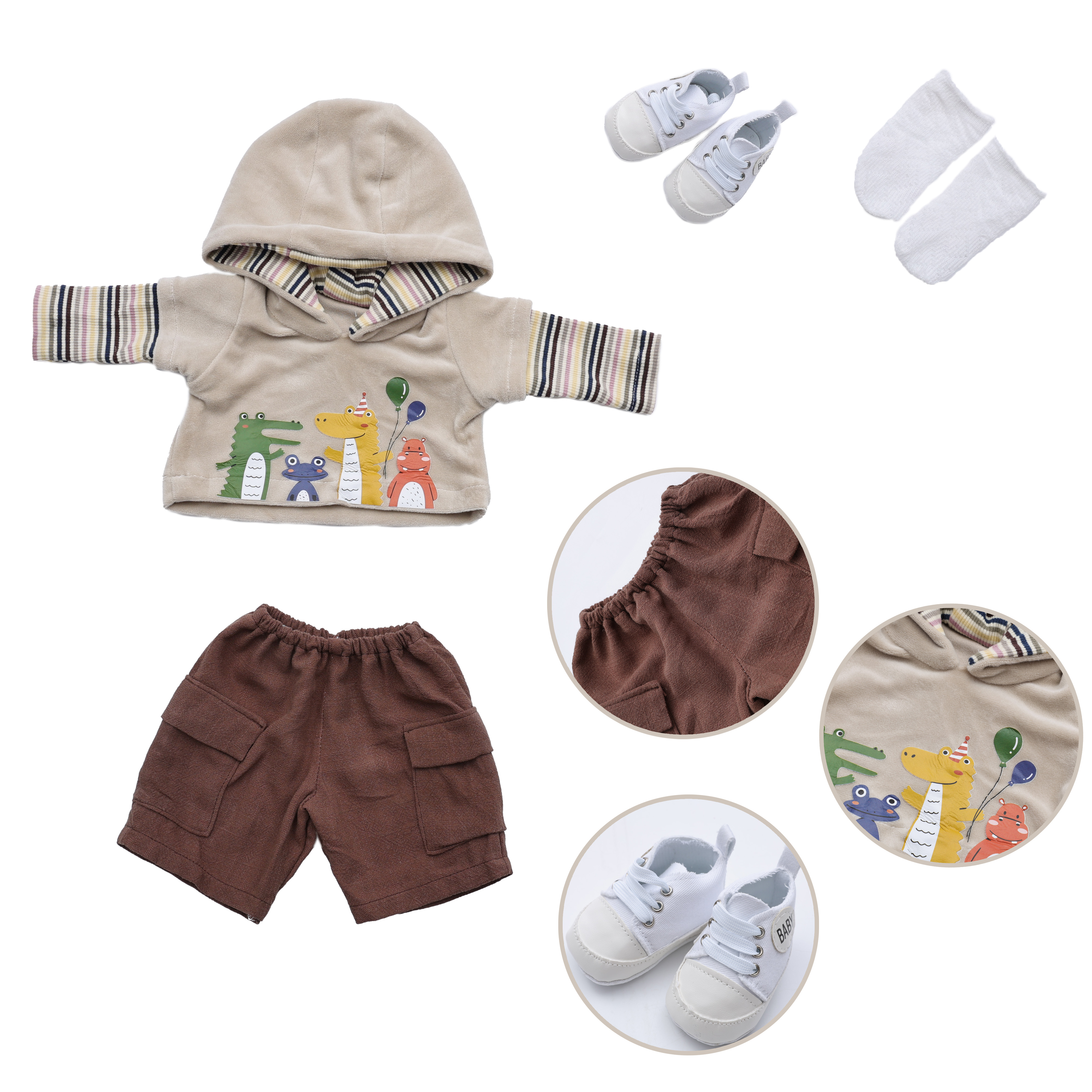 35pcs Cloveray Reborn Baby Dol - Baby Clothing On Sale recensione e prezzo