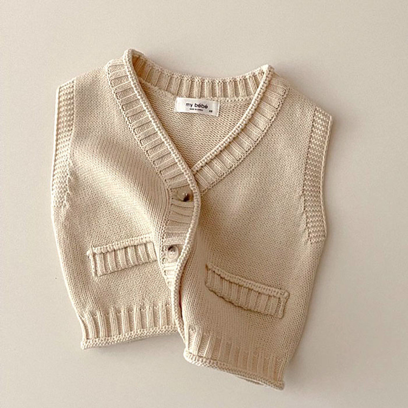 2025 Autumn New Baby Sleeveles - Knit Cardigan Infant recensione e prezzo