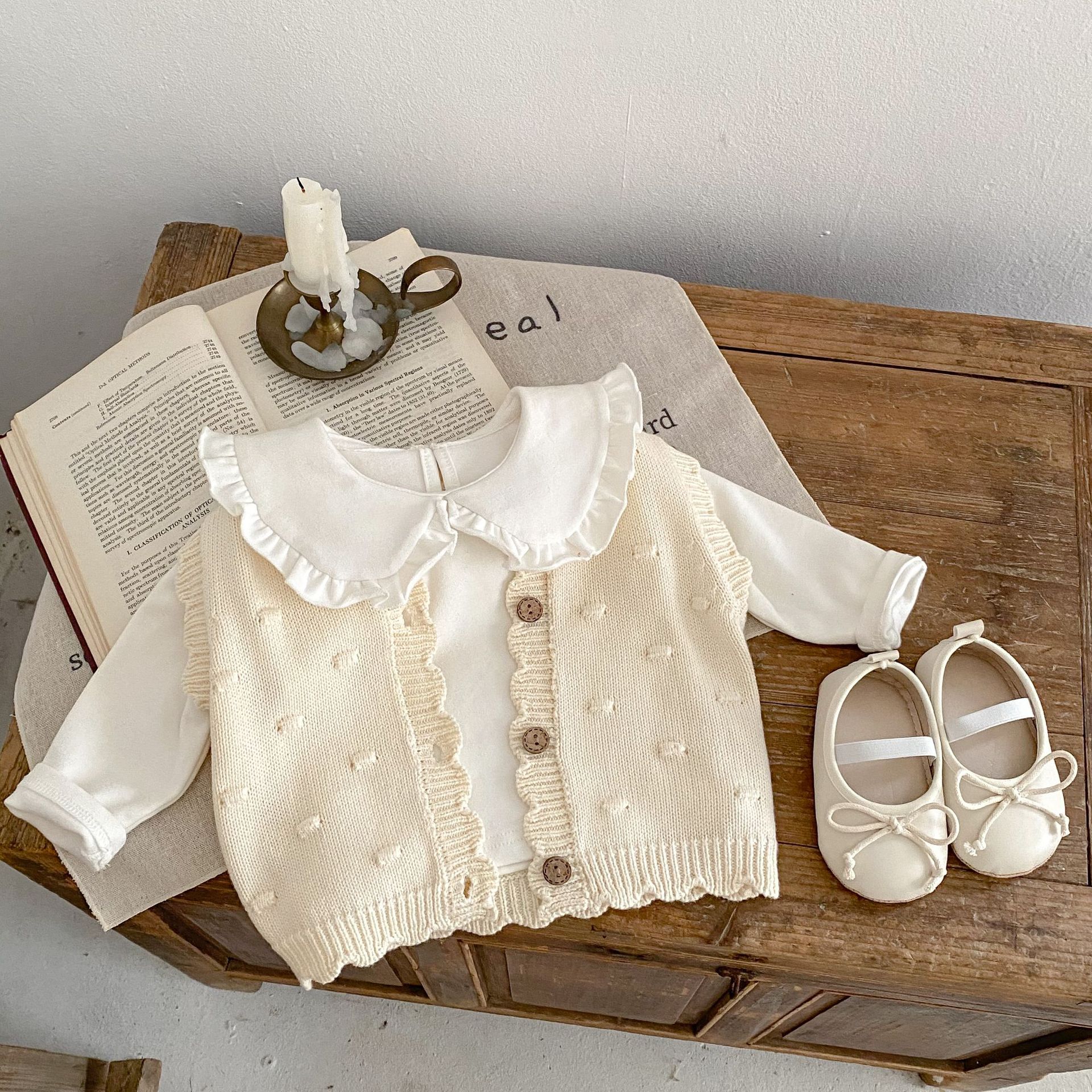 Boys and Girls Baby Pom Pom Ca - Knit Cardigan Infant recensione e prezzo